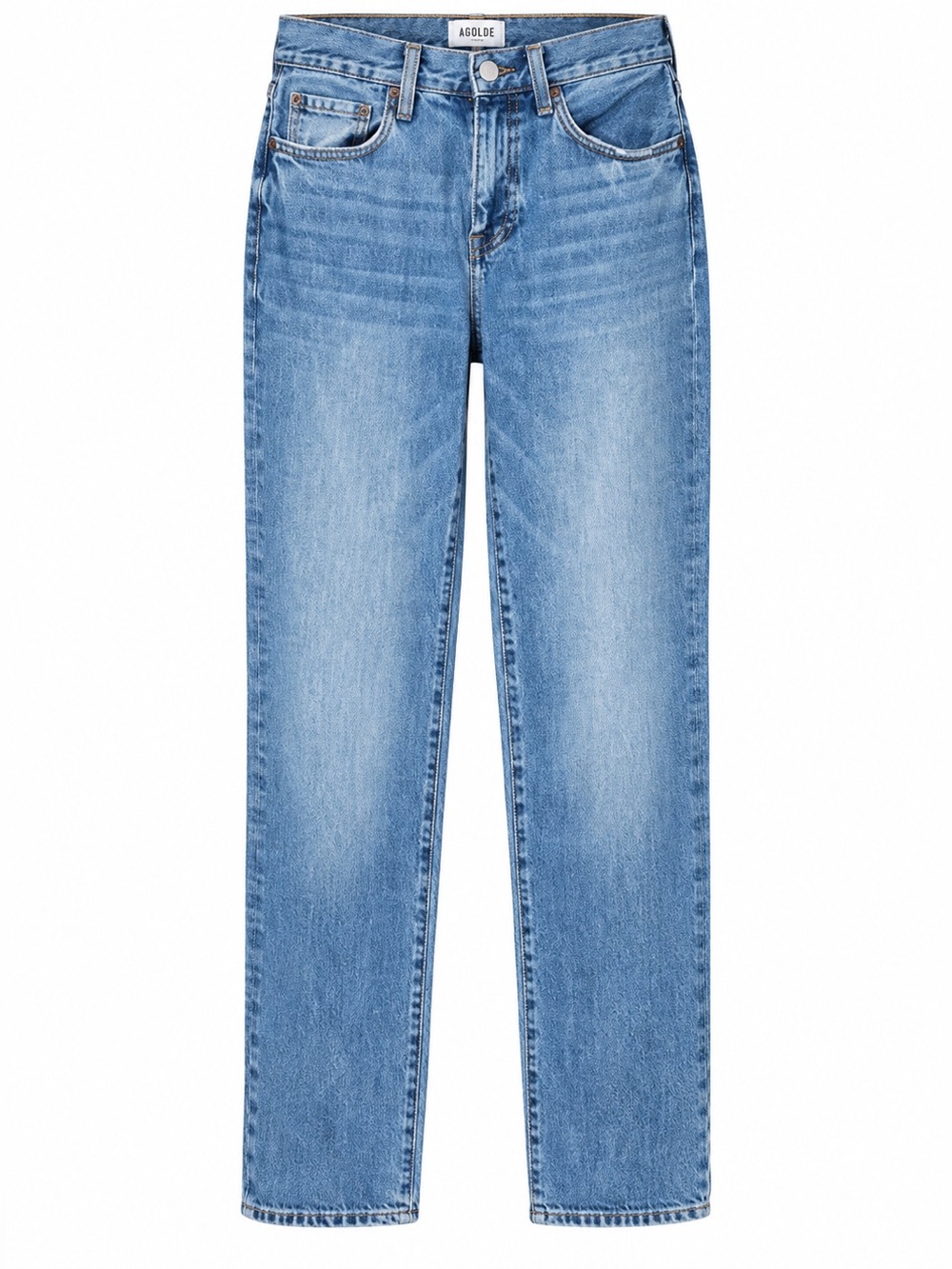 Pistola Monroe Jeans Size 25 Mid Rise Slim Straight Cigarette Ankle Raw Hem